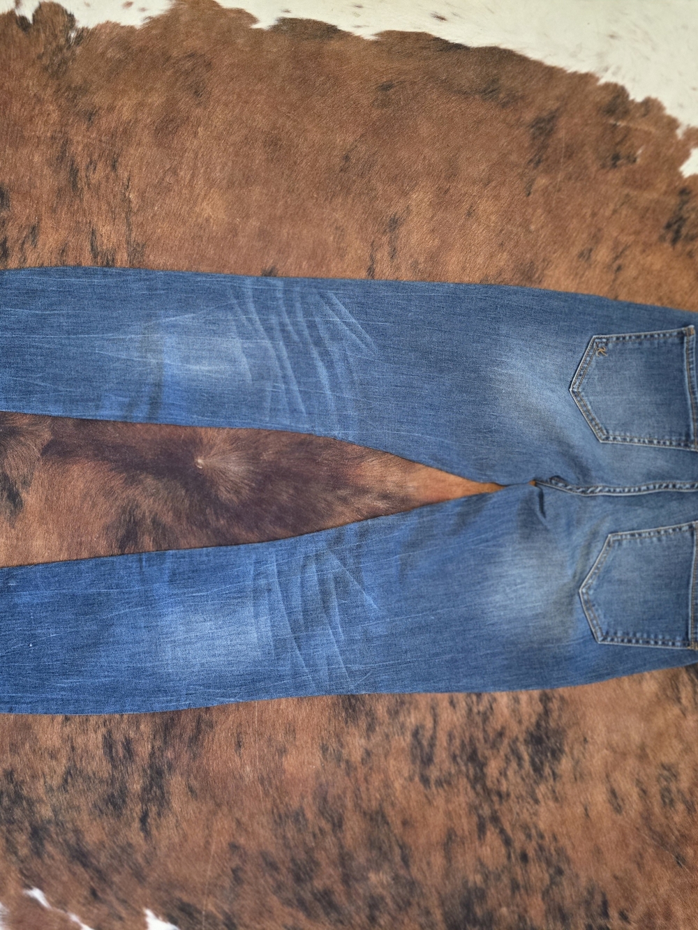 *Kut from the Kloth Straight Leg Jeans in Blue Wash Size 6 Casual - Picture 6 of 12